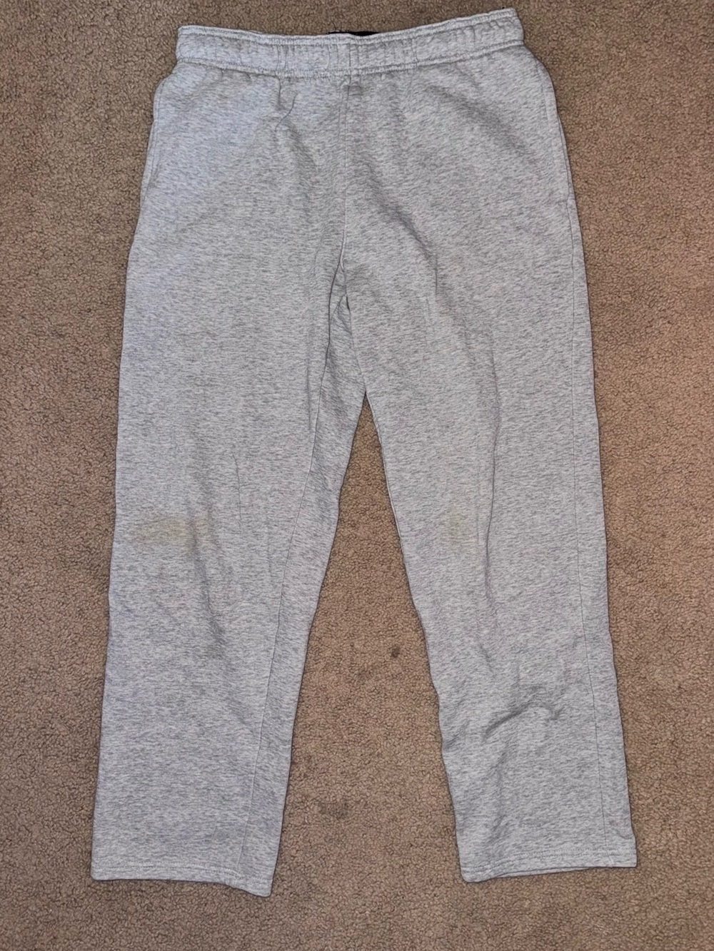 Everlast Men's Light Gray Elastic-Waist Sweatpants
